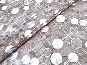 картинка Клеенка ПВХ лазерная на тканевой основе "Жемчуг с принтом" 1,37*20м, мод.TS-42HB — Великий Путь