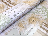 картинка Клеенка ПВХ на тканевой основе "ГЛЯНЕЦ" 0,26мм*1,37*20м, мод. STS5420-1 — Великий Путь