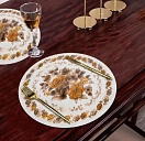 картинка Термосалфетка без основы круглая с цветным принтом, толщина 0,47мм*38см (в ассортименте)/300шт — Великий Путь